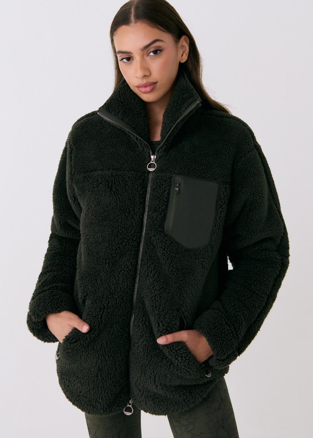 lole Yana Teddy Zip Jacket
