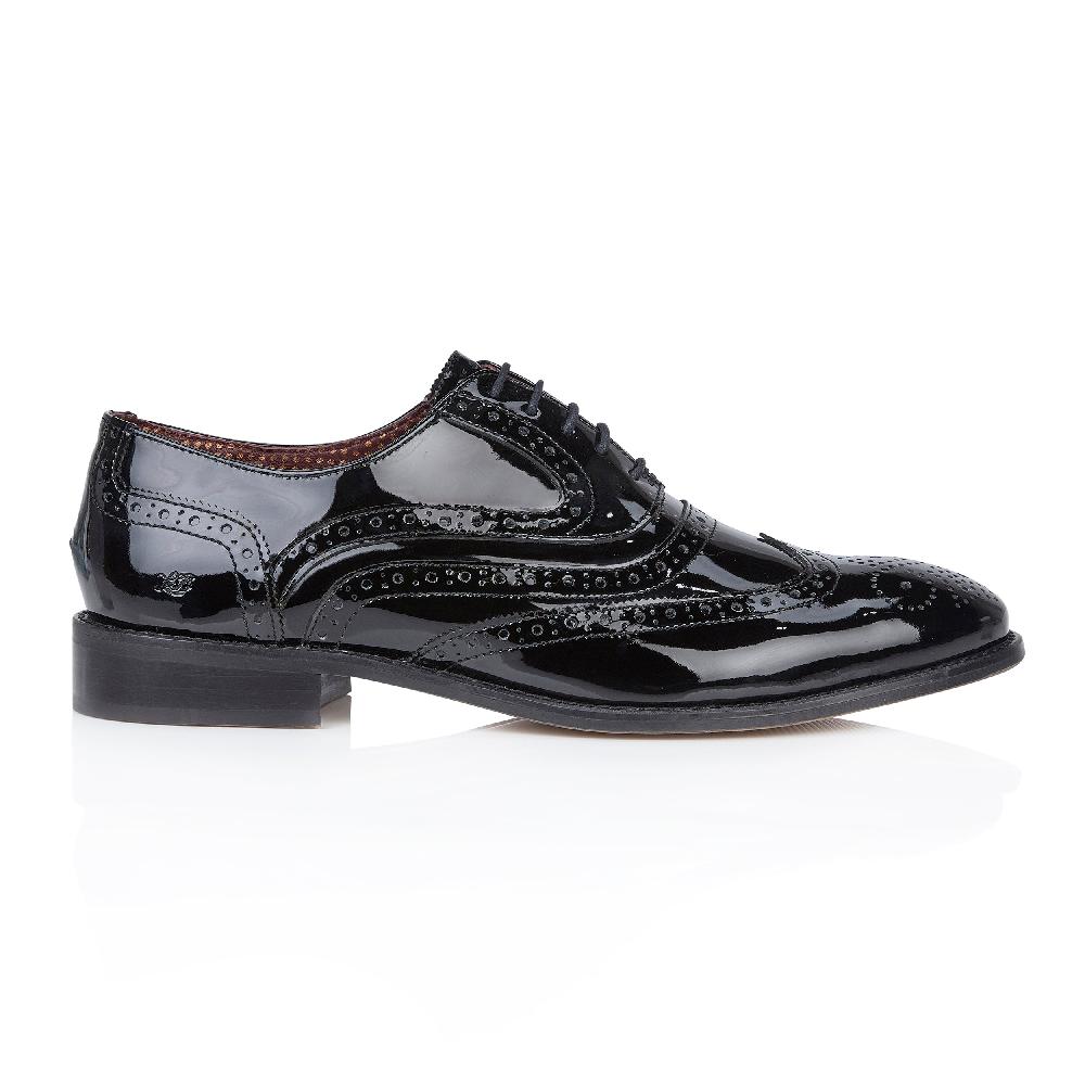 London Brogues Albert Patent Brogue Oxford