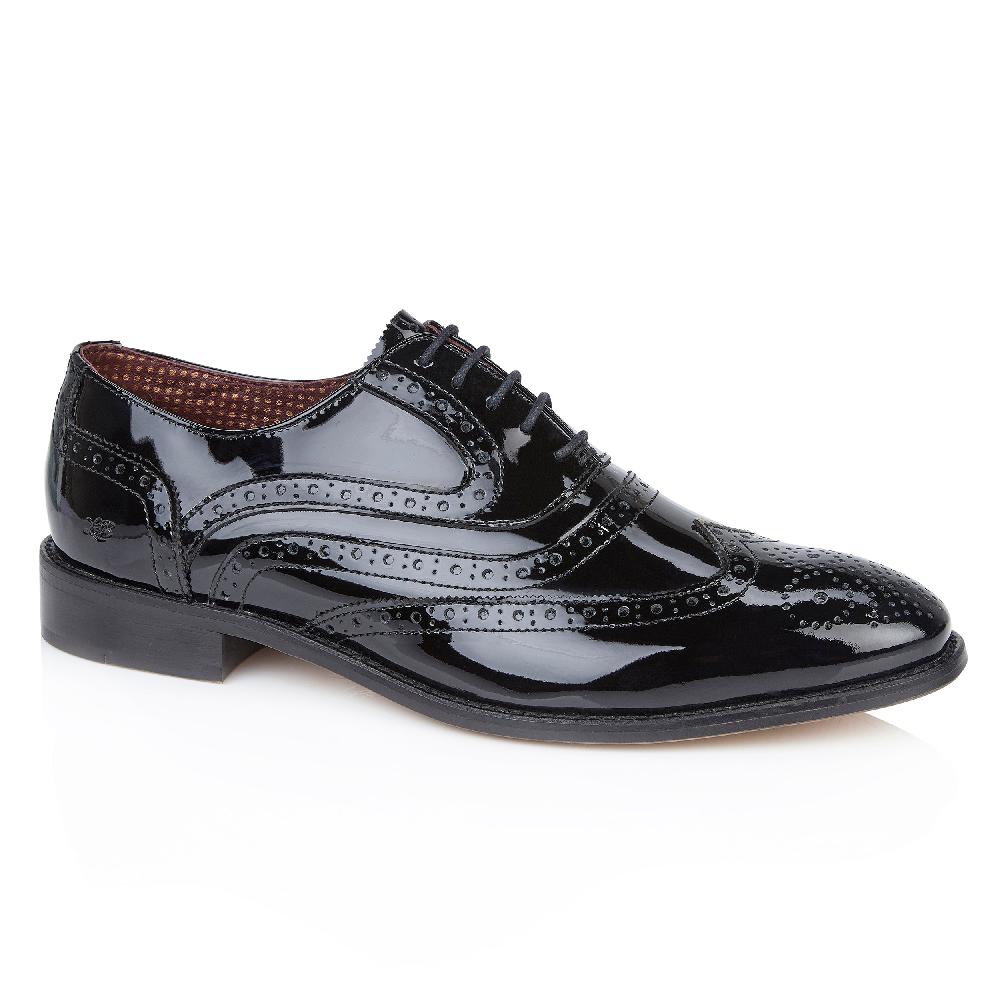 london brogues Albert Patent Brogue Oxford