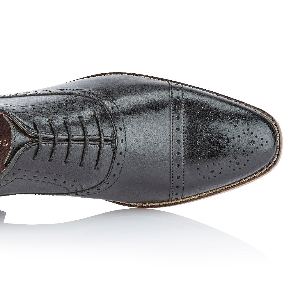 London Brogues Arthur Oxford Black