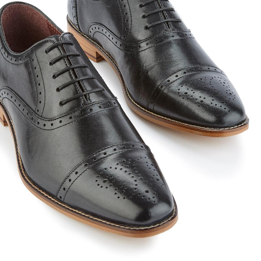London Brogues Arthur Oxford Black