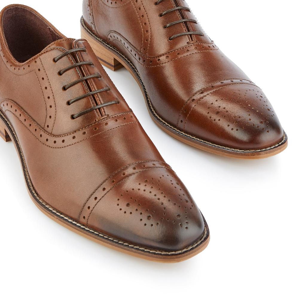 London Brogues Arthur Oxford Chestnut