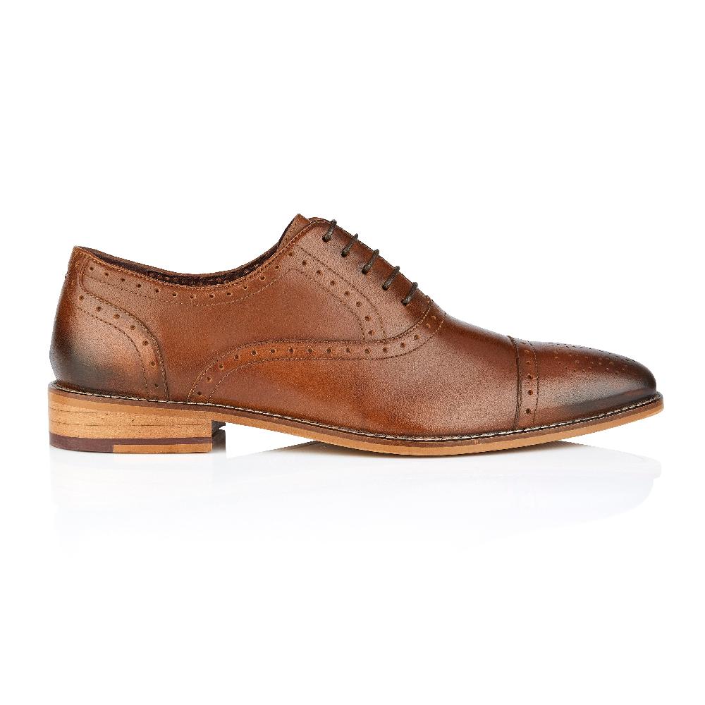 London Brogues Arthur Oxford Chestnut