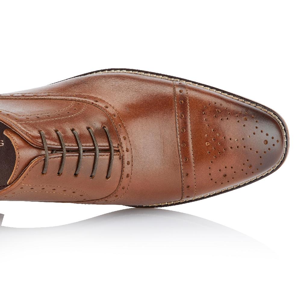 London Brogues Arthur Oxford Chestnut