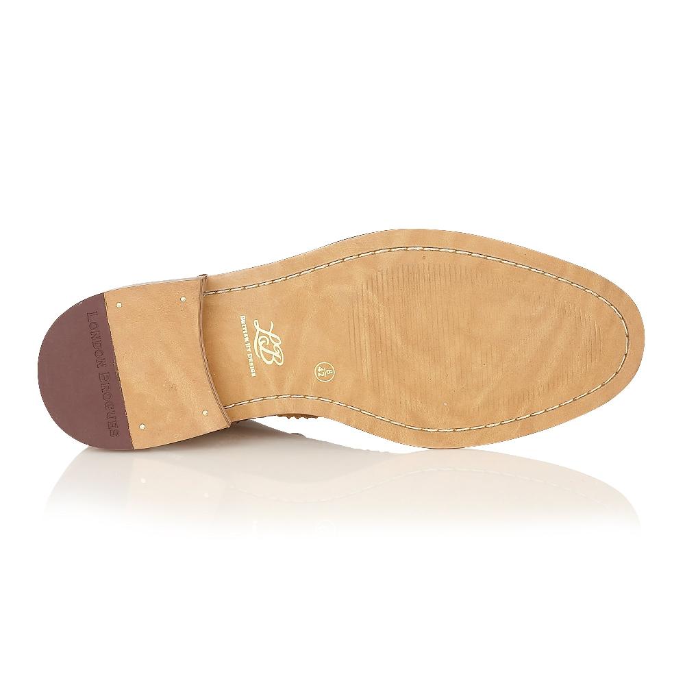 London Brogues Gatsby Boot Tan