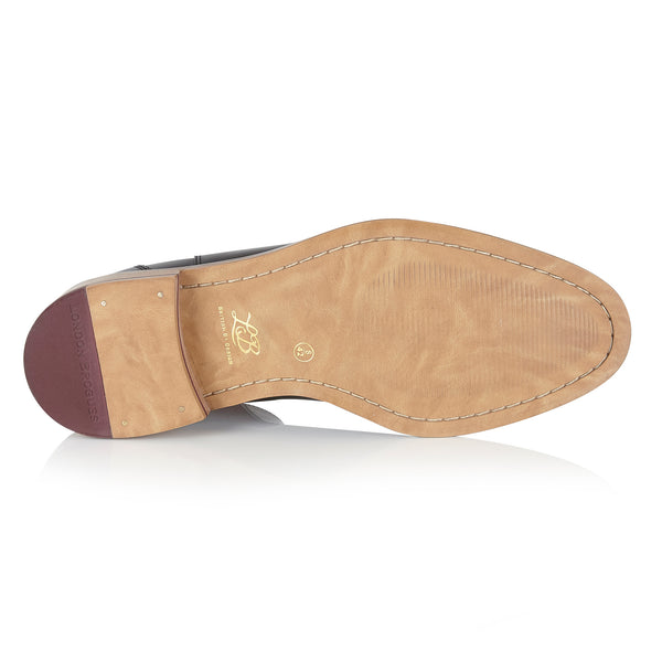 London Brogues Hamilton Chelsea Boot Black