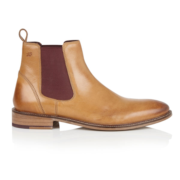 London Brogues Hamilton Chelsea Boot Tan