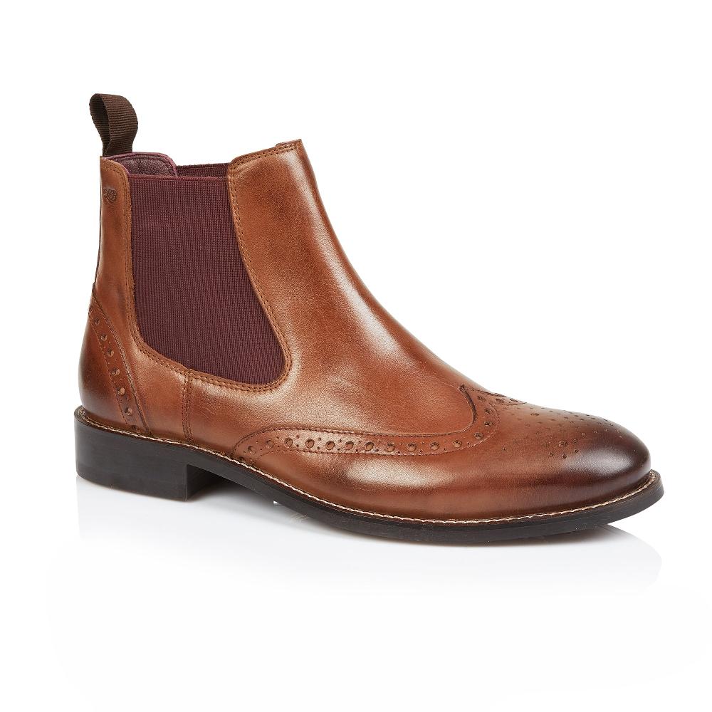 london brogues Henry Chelsea Boot Chestnut