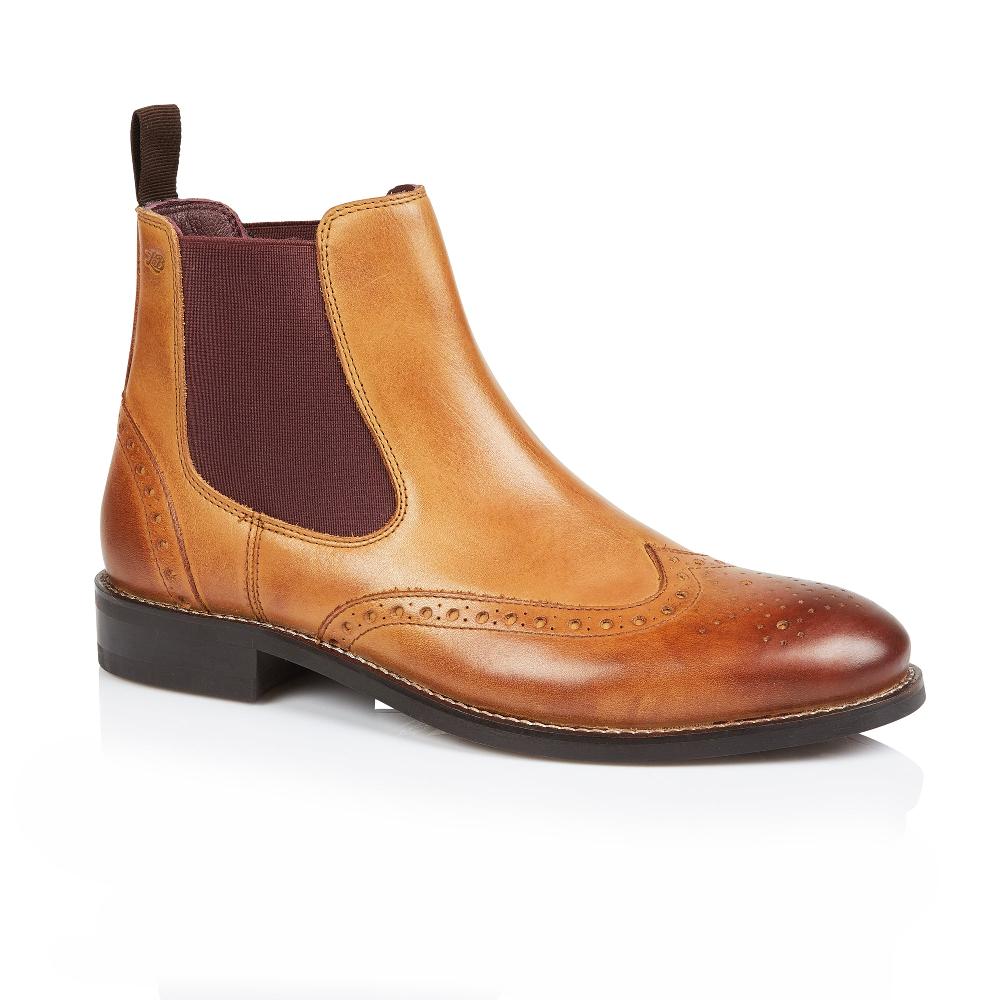 london brogues Henry Chelsea Boot Tan