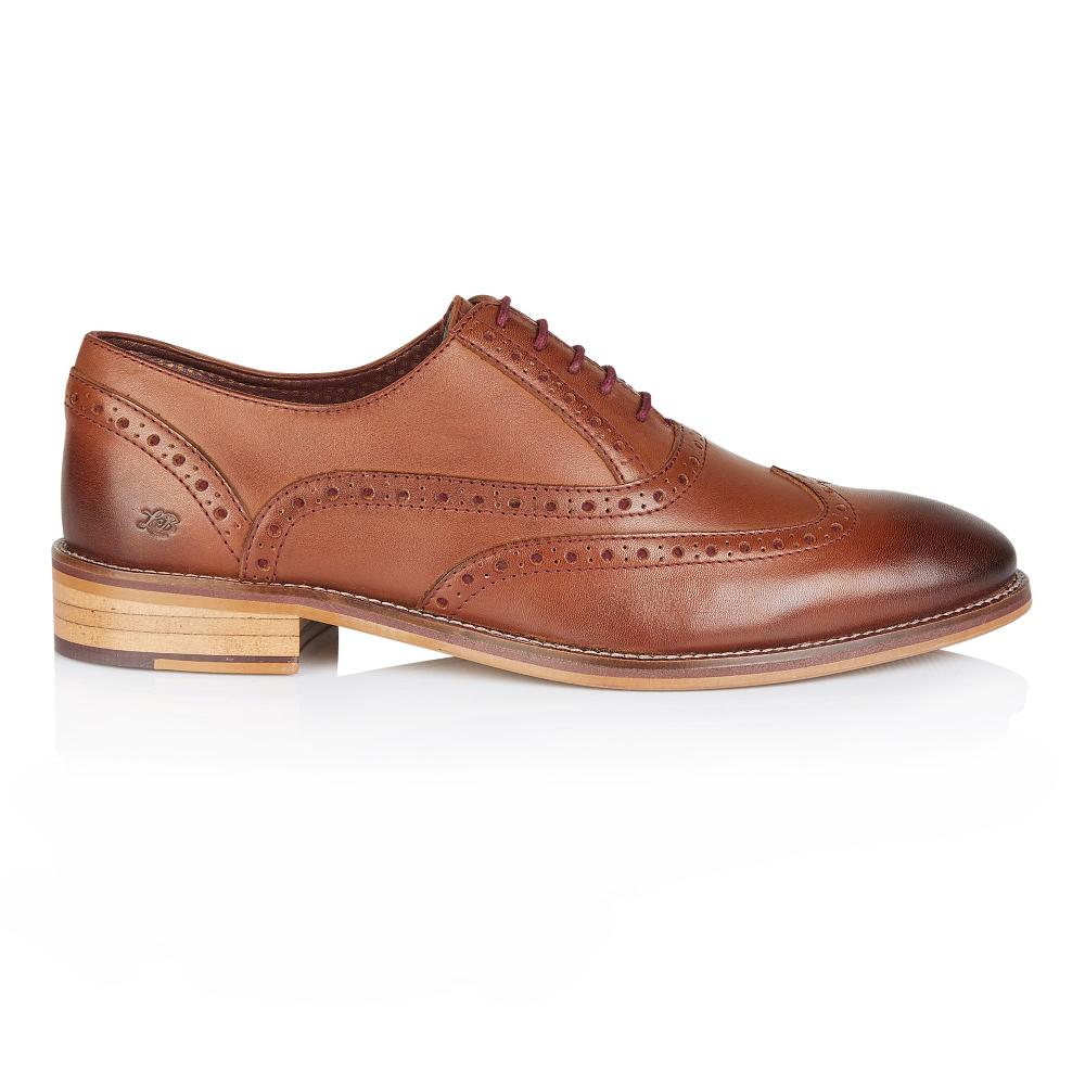 London Brogues Ripley Oxford Chestnut