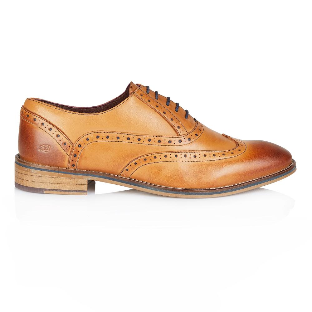London Brogues Ripley Oxford Tan