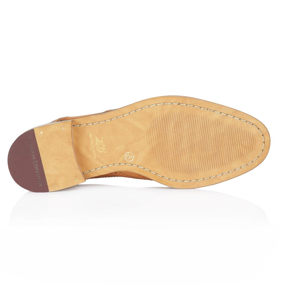 London Brogues Ripley Oxford Tan