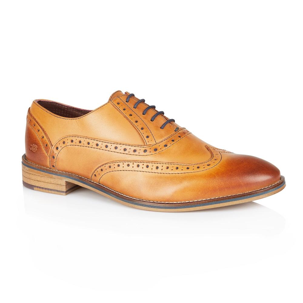 london brogues Ripley Oxford Tan
