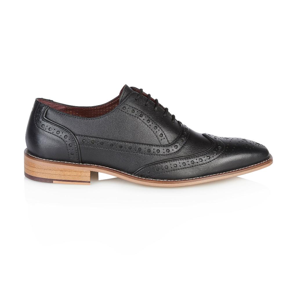 London Brogues Sidney Oxford Black