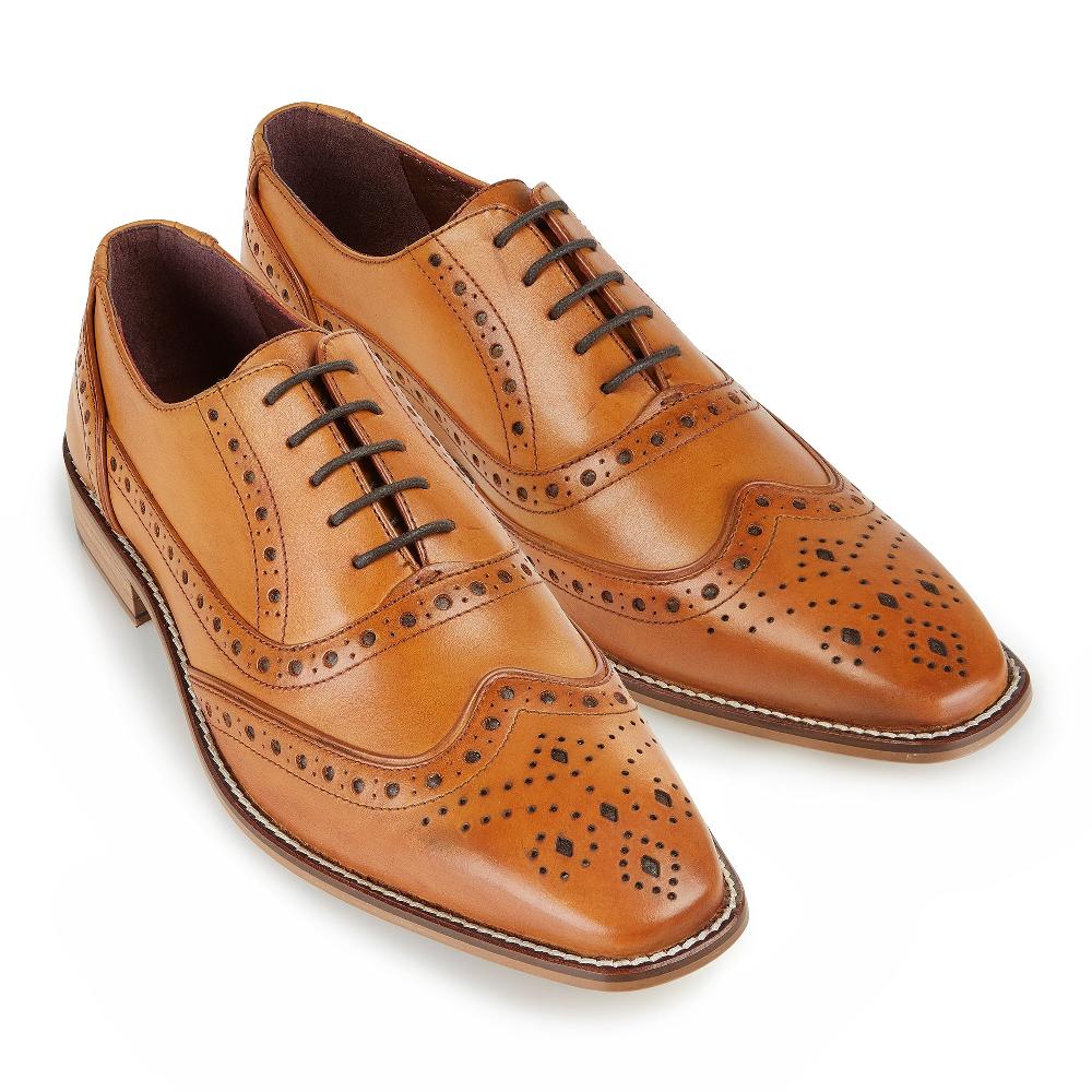 London Brogues Sidney Oxford Tan
