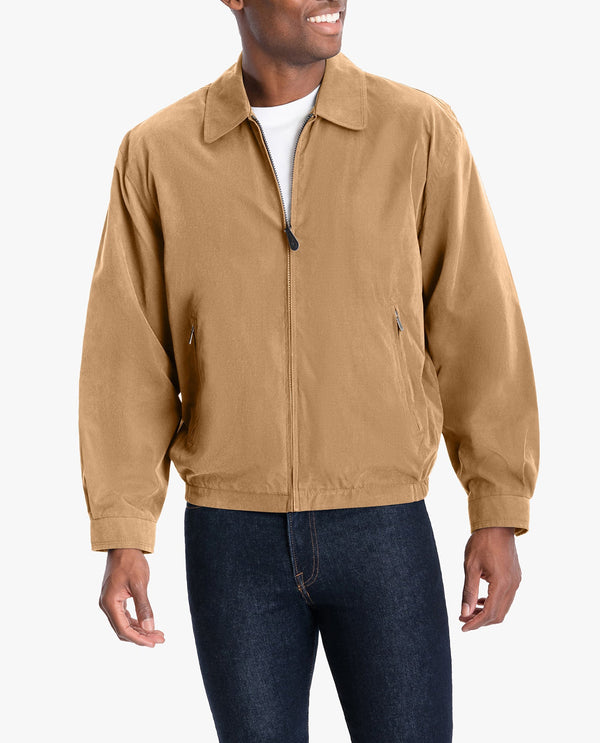 London Fog BIG MEN'S AUBURN LIGHT WEIGHT ZIP FRONT GOLF JACKET