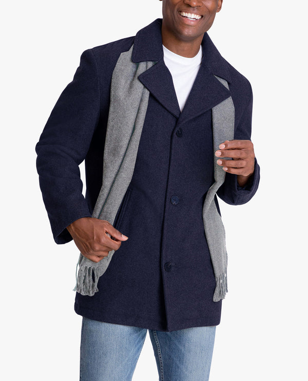 london fog AMITY SINGLE BREASTED WOOL JACKET