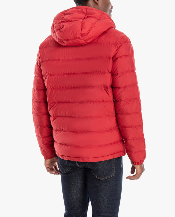 London Fog PLAINFIELD HOODED PUFFER JACKET