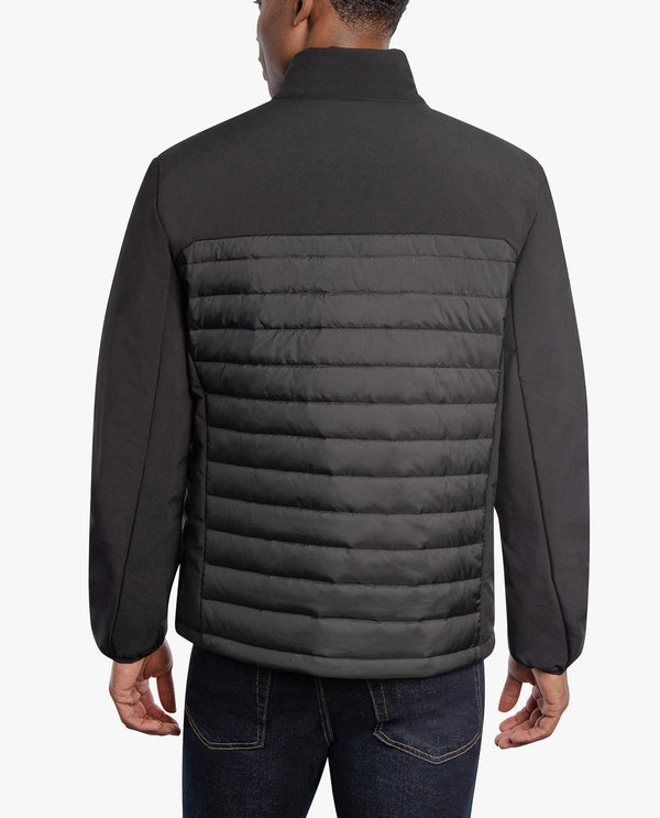 London Fog RIDGEWOOD MIX MEDIA MIDWEIGHT JACKET