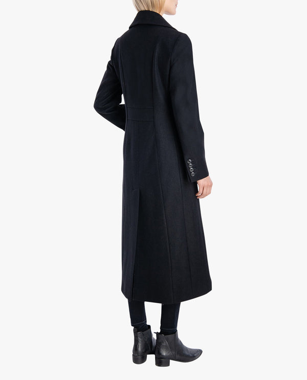 London Fog SINGLE BREASTED MAXI PEACOAT