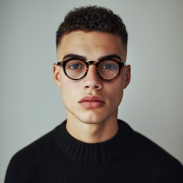 London Mole Graduate Blue Blocker Glasses In Gloss Tortoiseshell