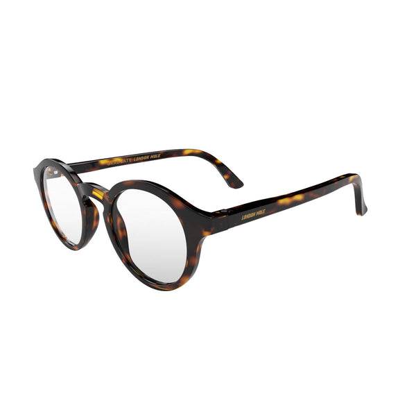 London Mole Graduate Blue Blocker Glasses In Gloss Tortoiseshell