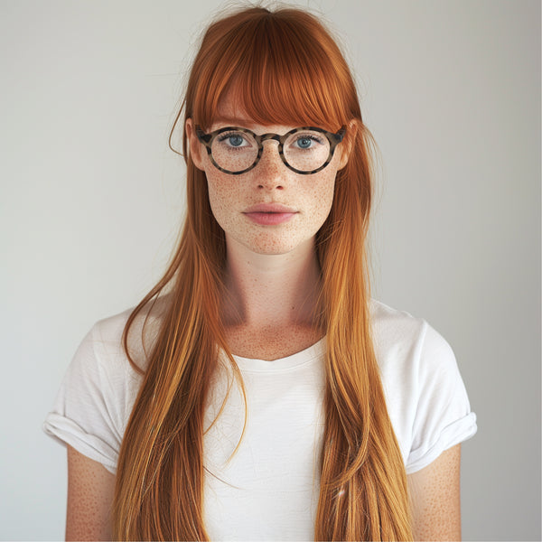London Mole Graduate Blue Blocker Glasses In Matt Pale Tortoiseshell