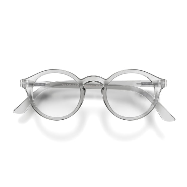 london mole Graduate blue blocker glasses in transparent