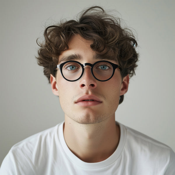 London Mole Graduate Reading Glasses In Gloss Black