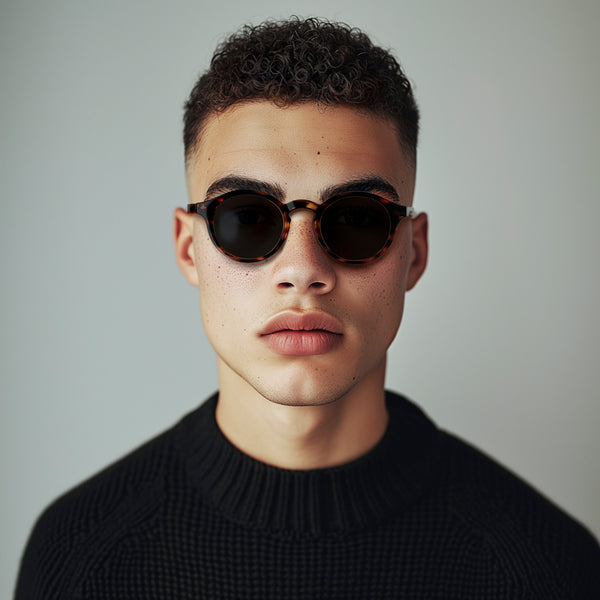 London Mole Graduate Sunglasses In Gloss Tortoiseshell