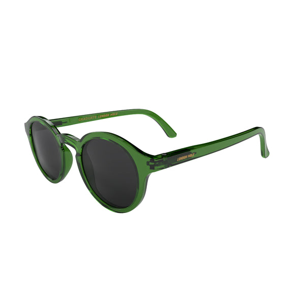 London Mole Graduate Sunglasses In Transparent Green