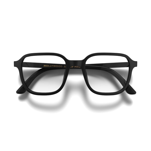 london mole Hollywood reading glasses in matt black