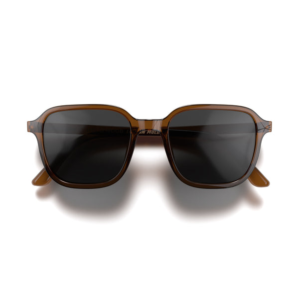 london mole Hollywood sunglasses in transparent brown