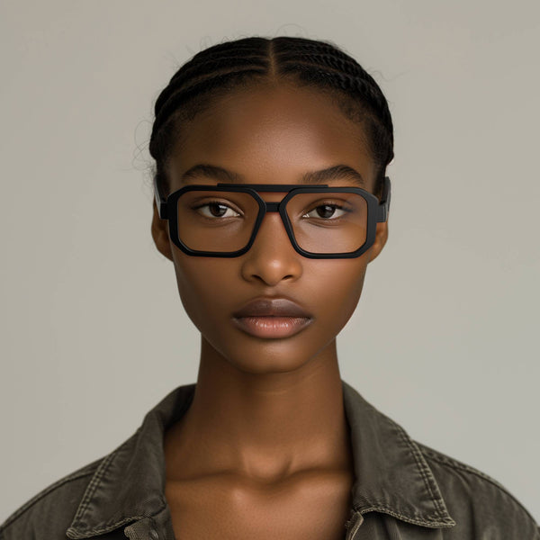 London Mole Huntsville Reading Glasses In Rubberised Black