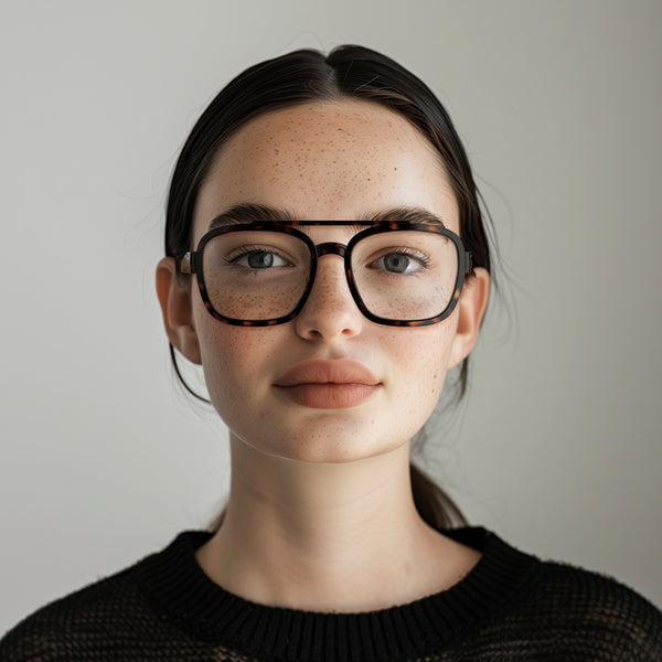 London Mole Kennedy Reading Glasses In Gloss Tortoiseshell