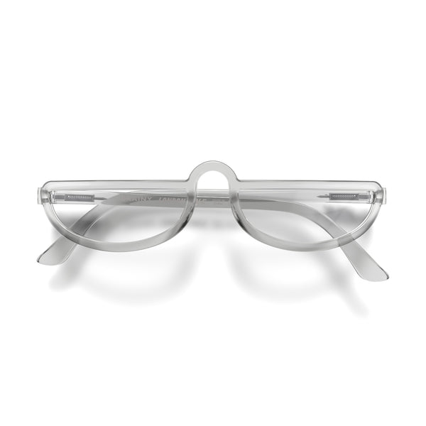 london mole Brainy reading glasses in transparent
