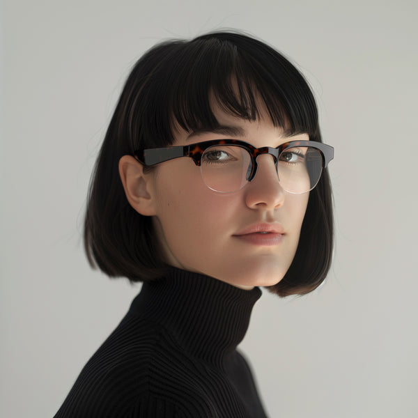 London Mole Courier Zero's In Gloss Tortoiseshell