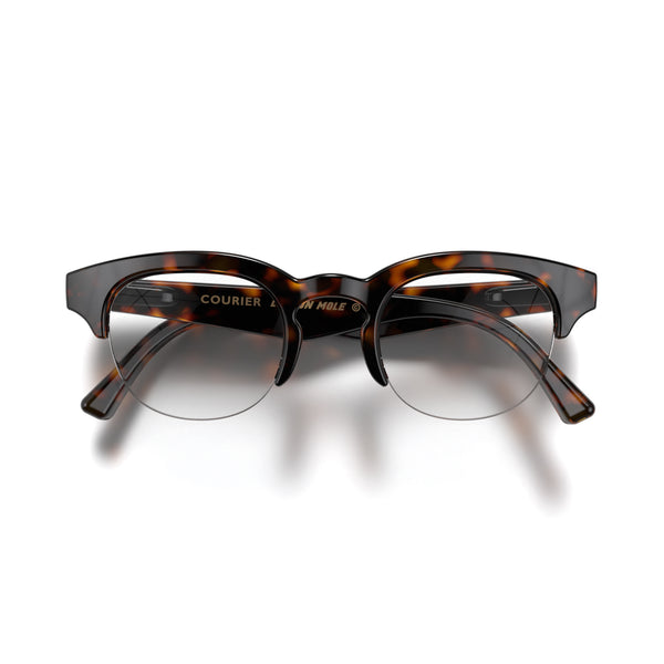 london mole Courier zero's in gloss tortoiseshell