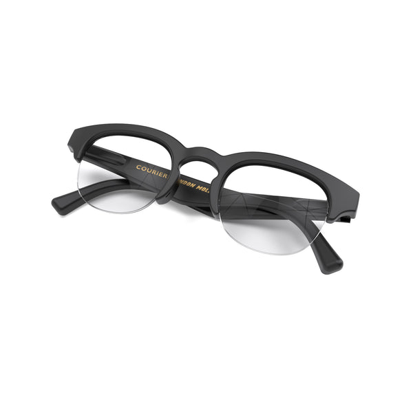 London Mole Courier Zero's In Rubberised Black