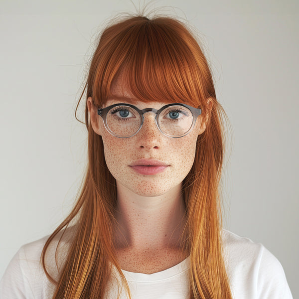 London Mole Graduate Reading Glasses In Black Fade