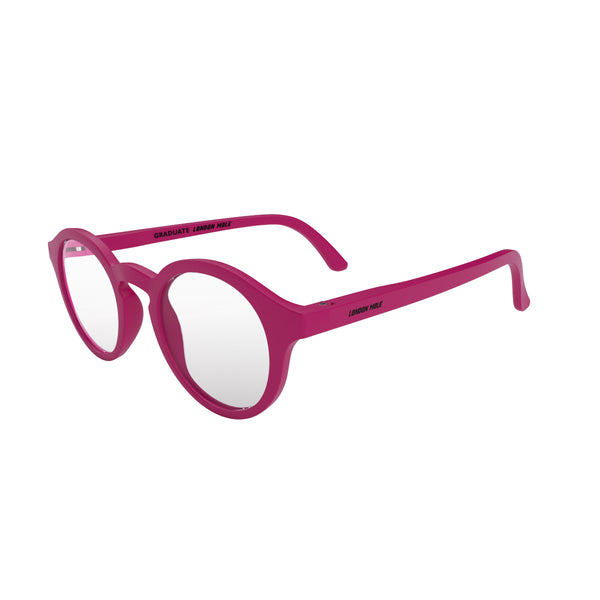London Mole Graduate Reading Glasses In Matt Pink