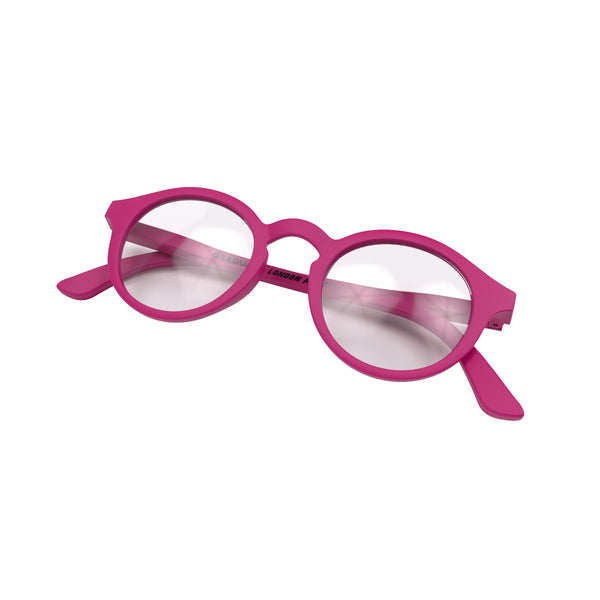 London Mole Graduate Reading Glasses In Matt Pink
