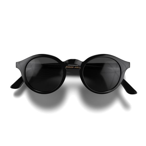 london mole Graduate sunglasses in gloss black