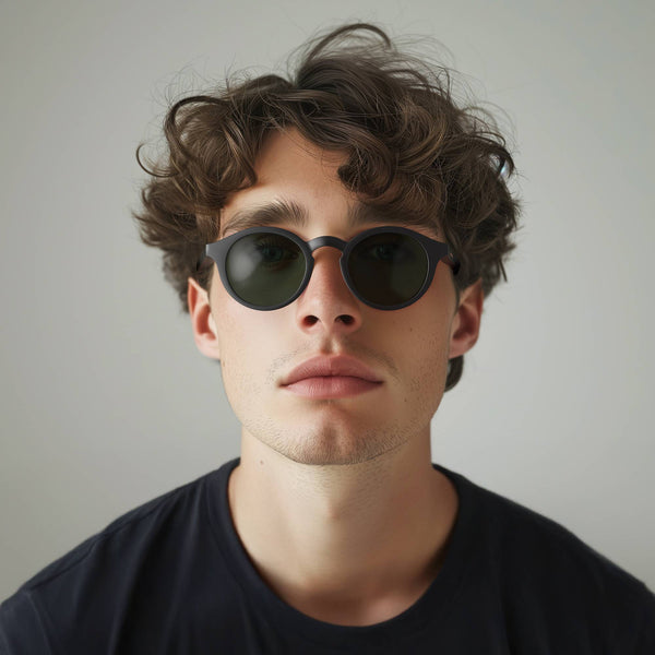 London Mole Graduate Sunglasses In Matt Black