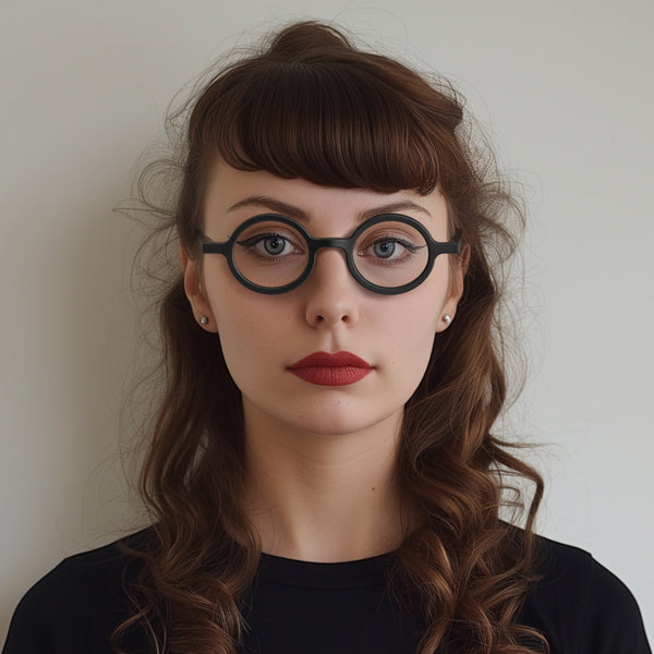 London Mole Moley Reading Glasses In Matt Black