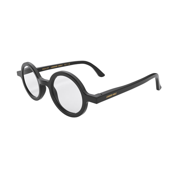 London Mole Moley Reading Glasses In Matt Black