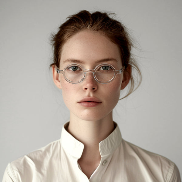 London Mole Moley Reading Glasses In Transparent