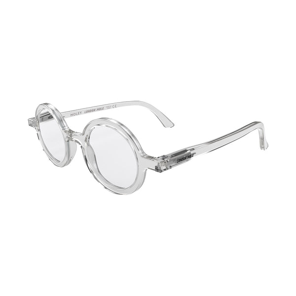 London Mole Moley Reading Glasses In Transparent
