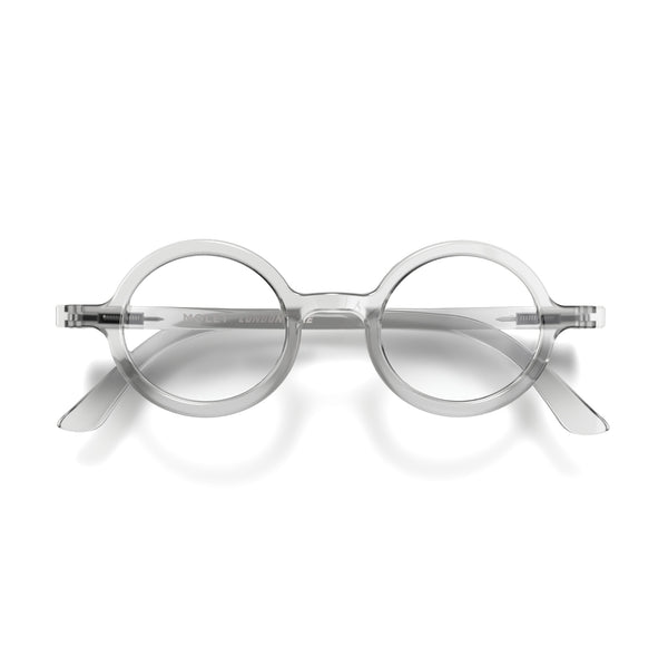 london mole Moley reading glasses in transparent