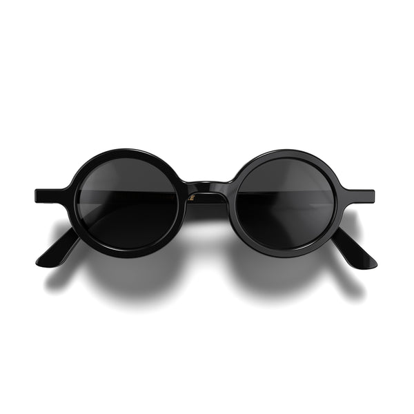london mole Moley sunglasses in gloss black